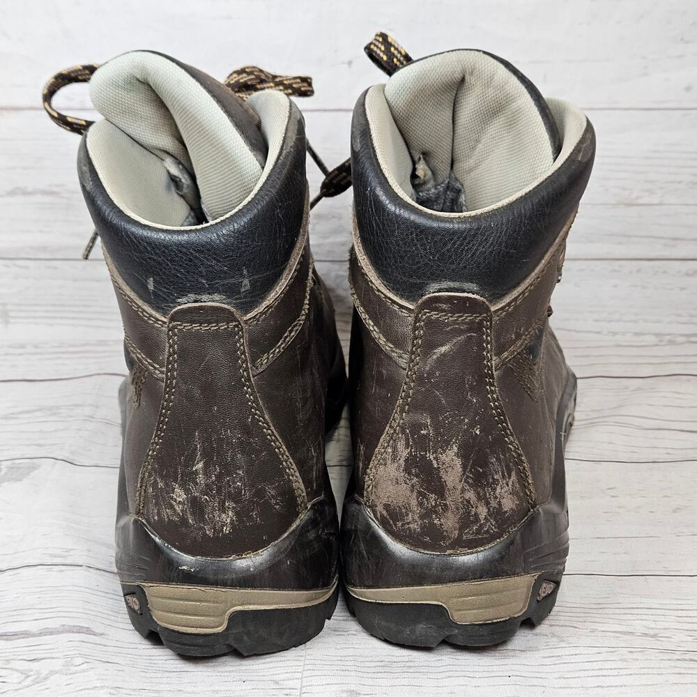 ASOLO TPS 520 Men's Brown US 10.5 GORE-TEX Vibram Leather Hiking Boots *Scuffed - Picture 5 of 10